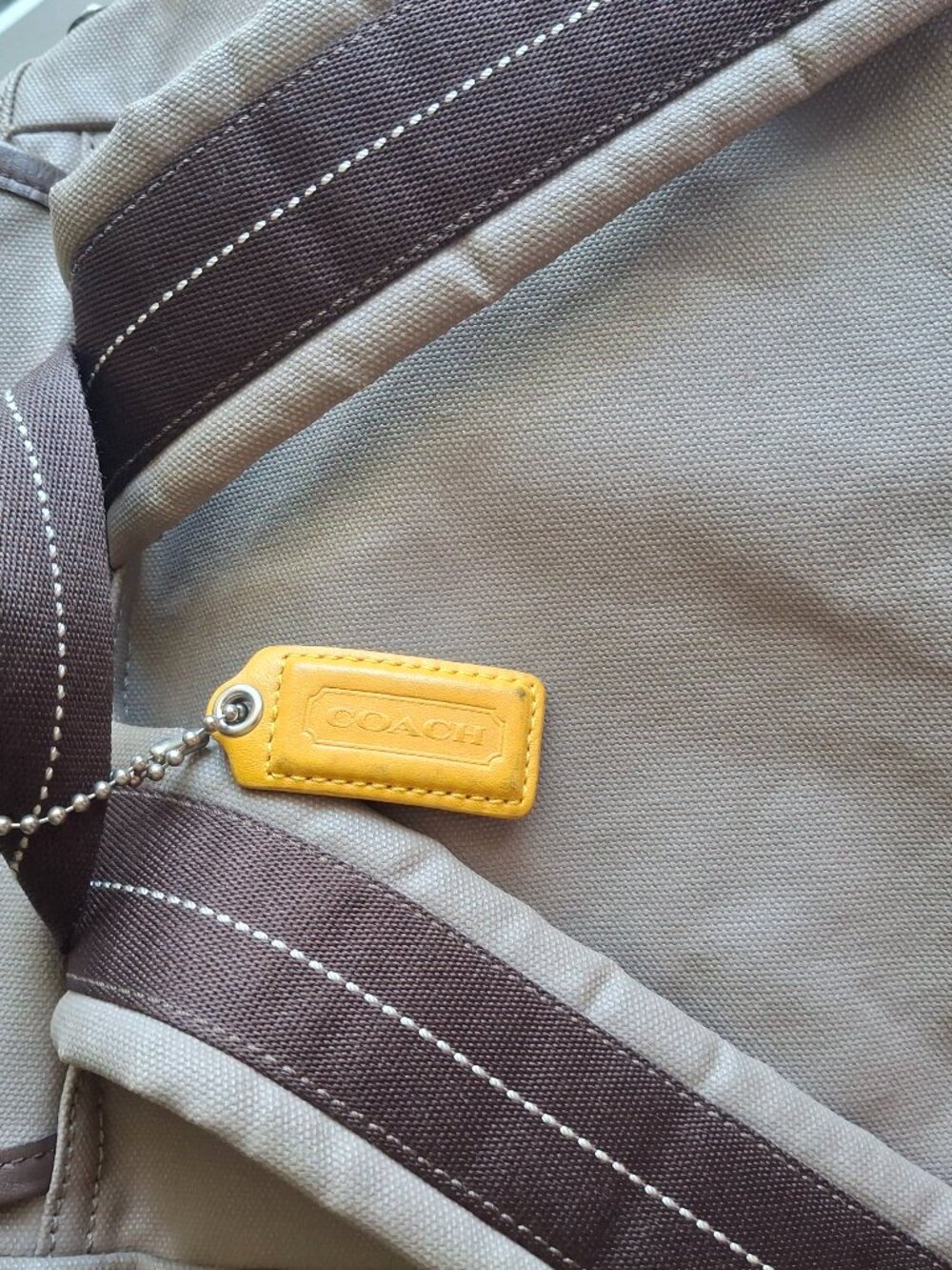 Coach canvas backpack - Picture 8 of 11